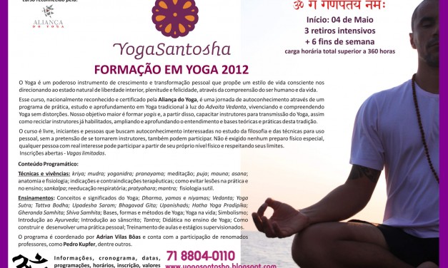 4ª edição do Curso de Formação em Yoga :: Yoga Santosha